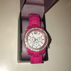 Pink watch